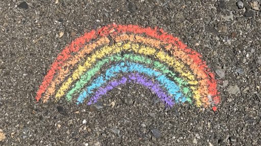 rainbow drawing